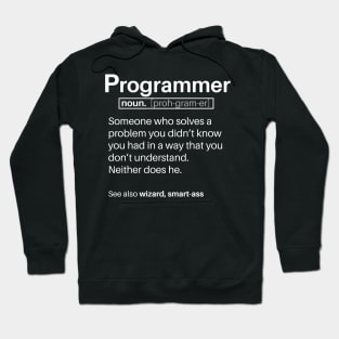 Funny Programmer Dictionary Entry Hoodie